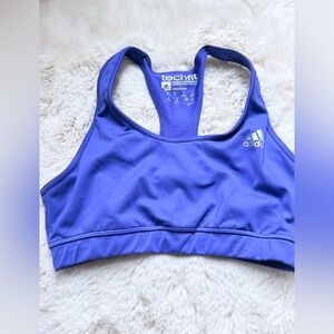 Adidas Techfit ClimaCool Bra in Blue
